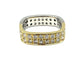 Bague 53 Bague vintage 2 ors 18K et diamants 1.70ct 58 Facettes