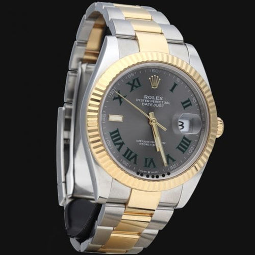 Montre Rolex Montre Datejust 41 Or Jaune Et Acier 58 Facettes MT42301