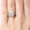 Bague 51 Bague diamant marquise 1.59ct 58 Facettes