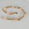 Bracelet Bracelet en or jaune orné de quartz rose, un bijou d'une beauté exceptionnelle. 58 Facettes 2508034