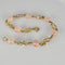 Bracelet Bracelet en or jaune orné de quartz rose, un bijou d'une beauté exceptionnelle. 58 Facettes 2508034