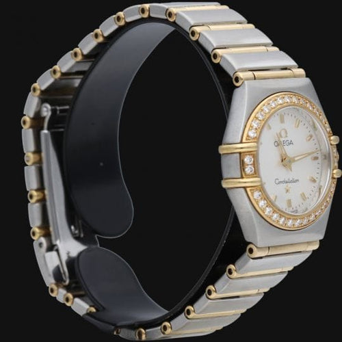 Montre Omega Montre Constelation Mini Or Jaune 18 K / Acier 58 Facettes MT44491