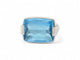 Bague 50 vintage bague BULGARI metropolis aigue marine t50 or blanc 18k 58 Facettes 270460