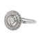 Bague 51 Bague  Marguerite Platine, Or blanc Diamant 58 Facettes 3789789CN