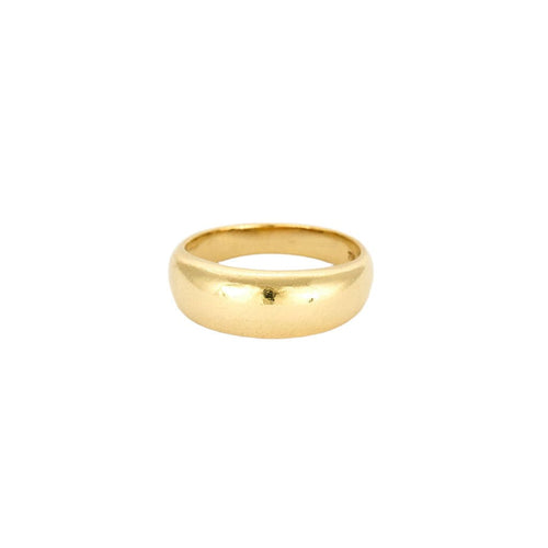 Bague 52,5 Bague jonc or jaune 58 Facettes CHA01786
