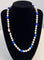 Collier Collier Chocker Perles De Culture Akoya et Lapis Lazuli Fermoir Or 58 Facettes