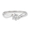 Bague 56 Bague Solitaire Or blanc Diamant 58 Facettes 578416CD