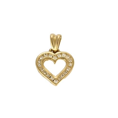 Pendentif Pendentif or jaune et diamants 58 Facettes LEN1393