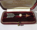 Broche Broche flèche perle fine et diamants 19e siècle 58 Facettes