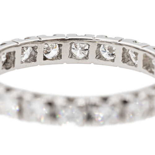 Anello Fede nuziale platino Diamante 