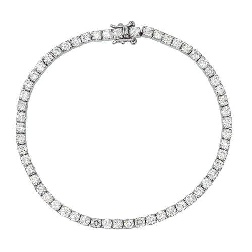 Bracelet Bracelet  Ligne Or blanc Diamant 58 Facettes 4203995RV