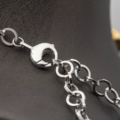 Collier Collier CALAB en or bicolore 58 Facettes D359656LF