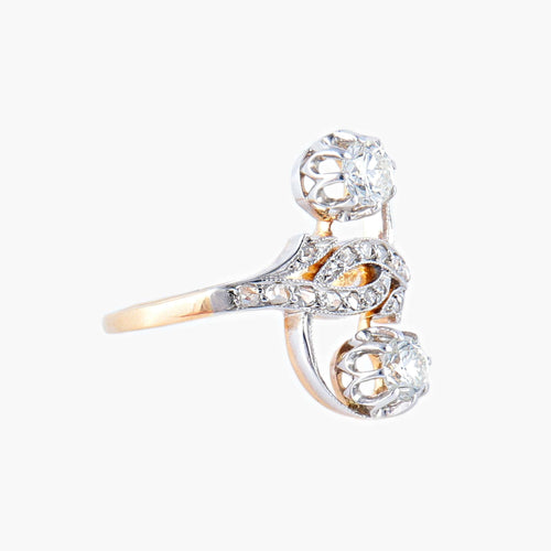 Bague 53 Bague Toi & Moi Diamants 58 Facettes AB5