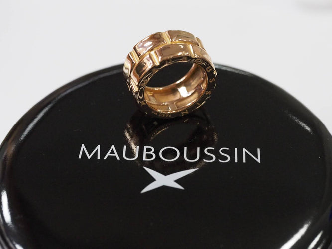 Bague 53 Bague Mauboussin Amour de ma vie en or rose 58 Facettes 29026