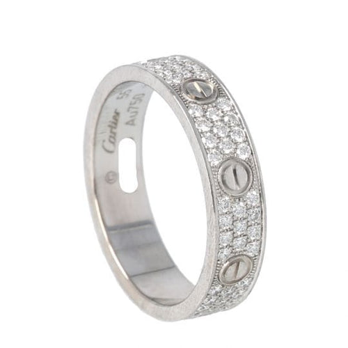 Bague 55 Cartier Bague Cartier Collection "Love" 58 Facettes 4476