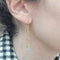 Boucles d'oreilles Boucles d'oreilles - Boucles d'oreilles détachables en or jaune 18 carats et kyanite 58 Facettes TA198