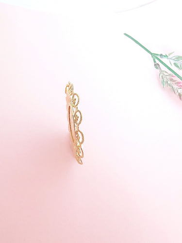 Pendentif Pendentif pièce or de 20 Frs Napoléon III tête nue 1858 58 Facettes AA 1641