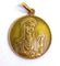 Pendentif Médaille en or 18 carats représentant la Vierge et Sainte Anne 58 Facettes