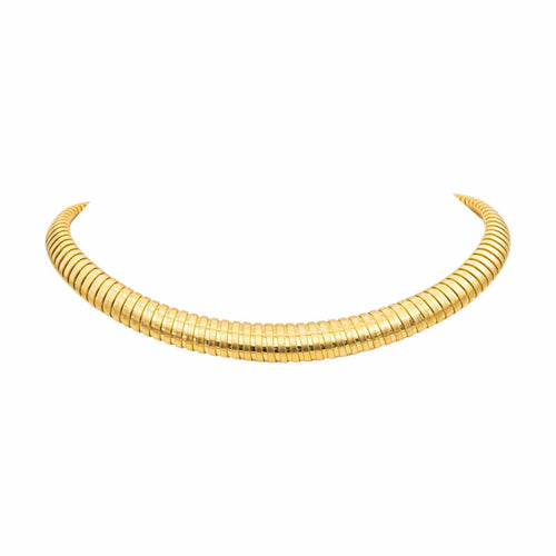 Collier Collier Maille tubogas Or jaune 58 Facettes 4890757CN