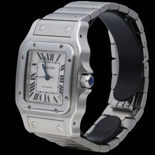 Montre Cartier Montre Santos Galbée Xl 58 Facettes MT42996