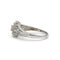 Bague 54 Bague - Or blanc et diamants 58 Facettes 1056
