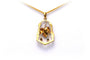 Pendentif Pendentif Art Nouveau or jaune serti de perles 58 Facettes 20414