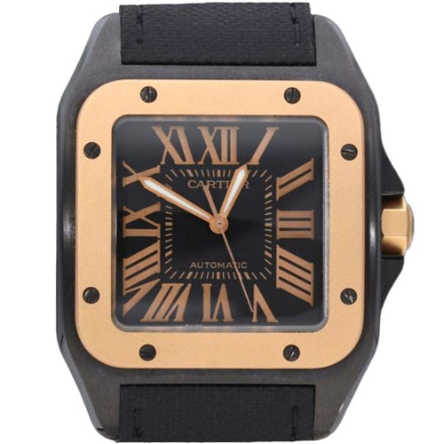 Montre Cartier Montre Santos 100 Xl Pvd 58 Facettes MT42152