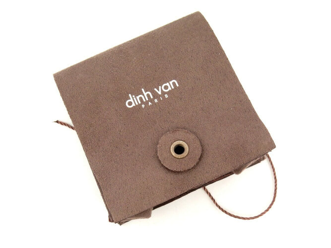 戒指 DINH VAN 多米诺图案 t48 18K白金 42颗钻石 0.30克拉 