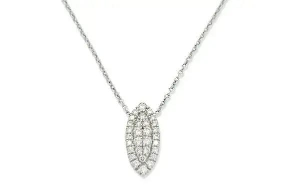 Collier Collier Bibigi en or blanc et diamants de 0,60 ct 58 Facettes 7931