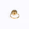 Bague 51.5 Bague marguerite saphir pavage diamants et saphirs en or jaune 58 Facettes LMB-281