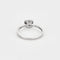 Bague 58 Bague Solitaire en or blanc et diamants 58 Facettes THI02063