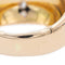 Yellow gold diamond ring 