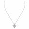 Collier Collier Or blanc Diamant 58 Facettes 4013324CN