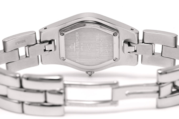 Montre Montre Baume & Mercier Linea - Acier - Diamants - 65338 58 Facettes 21742