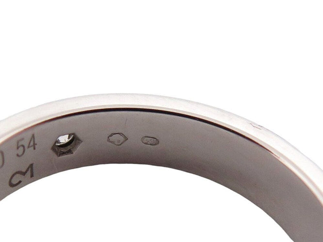 Bague 54 bague CARTIER love pm 1 diamant crb4050500 54 or blanc 18 carats 58 Facettes 267904