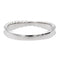 Bague 50 Bague Demi alliance Or blanc Diamant 58 Facettes 1338993CN