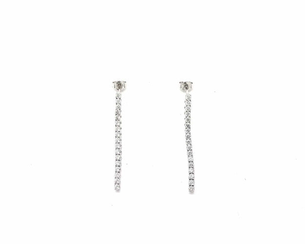 Boucles d'oreilles BOUCLES D'OREILLES TENNIS KING CHARLES 58 Facettes 5853