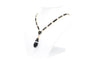 Collier Collier Nap III en or 18 carats serti d'onyx et d'agates 58 Facettes B606