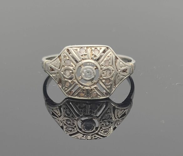 Bague 51 Bague de promise diamants 58 Facettes