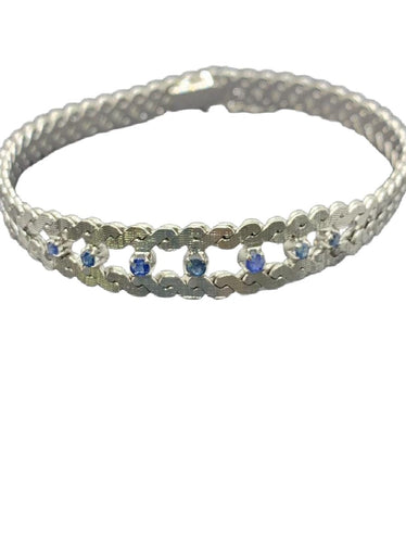 Bracelet Bracelet vintage saphirs 58 Facettes