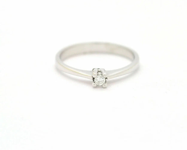 Bague Bague solitaire 0,06 ct 58 Facettes 8684