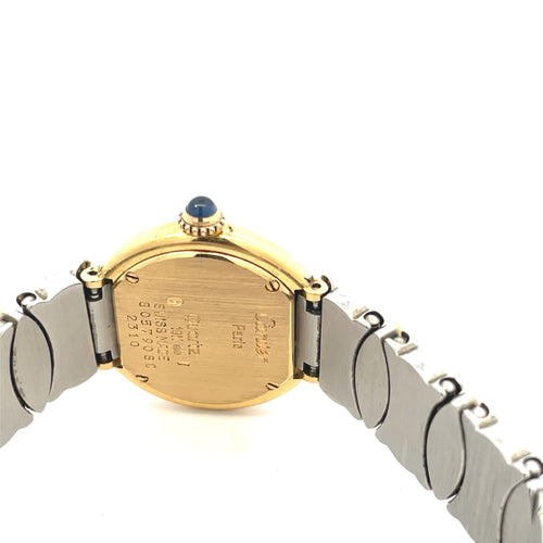 Montre CARTIER - Montre Baignoire en or et acier 58 Facettes