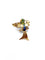 Broche Broche oiseau en or jaune 18K 58 Facettes 250002