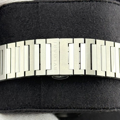 Montre Bulgari - Montre Octo Roma automatique 41 mm cadran bleu full set 58 Facettes