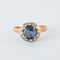 Bague 60 Bague Ancienne Saphir Diamants 58 Facettes