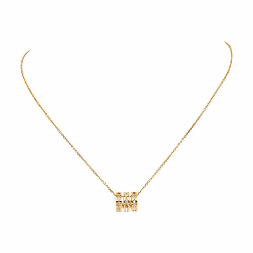 Dinh Van Collana Pulse Oro giallo Diamante 