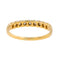 Bague 58 Bague Dmi alliance Or jaune Diamant 58 Facettes 4207956CN