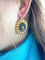 Boucles d'oreilles Boucles d'oreilles Dormeuses anciennes (1940-1950 ) Or Jaune - Onyx noir 58 Facettes AA 1652