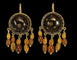 Boucles d'oreilles Boucles d'oreilles anciennes en or piqué écaille de tortue 58 Facettes 7608