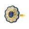 Bague 53 Bague Pompadour  Or jaune Saphir, Diamant 58 Facettes 4145049CN